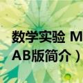数学实验 MATLAB版（关于数学实验 MATLAB版简介）