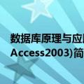 数据库原理与应用(Access2003)（关于数据库原理与应用(Access2003)简介）