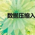 数据压缩入门（关于数据压缩入门简介）