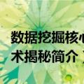 数据挖掘核心技术揭秘（关于数据挖掘核心技术揭秘简介）