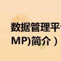 数据管理平台(DMP)（关于数据管理平台(DMP)简介）