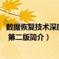 数据恢复技术深度揭秘 第二版（关于数据恢复技术深度揭秘 第二版简介）