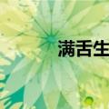 满舌生花（关于满舌生花介绍）