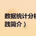 数据统计分析与实践（关于数据统计分析与实践简介）