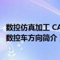 数控仿真加工 CAXA数控车方向（关于数控仿真加工 CAXA数控车方向简介）