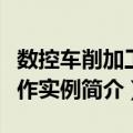 数控车削加工操作实例（关于数控车削加工操作实例简介）