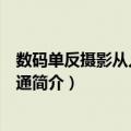 数码单反摄影从入门到精通（关于数码单反摄影从入门到精通简介）