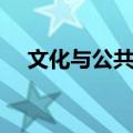 文化与公共性（关于文化与公共性简介）