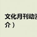 文化月刊动漫游戏（关于文化月刊动漫游戏简介）