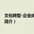 文化转型-企业成功的基础（关于文化转型-企业成功的基础简介）