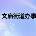 文庙街道办事处（关于文庙街道办事处简介）