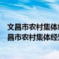 文昌市农村集体经营性建设用地入市试点暂行办法（关于文昌市农村集体经营性建设用地入市试点暂行办法简介）