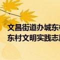 文昌街道办城东村文明实践志愿服务队（关于文昌街道办城东村文明实践志愿服务队简介）