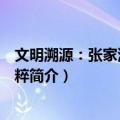 文明溯源：张家港文物精粹（关于文明溯源：张家港文物精粹简介）