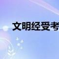 文明经受考验（关于文明经受考验简介）