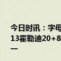 今日时讯：字母哥缺阵雄鹿胜公牛锁定联盟第一 波蒂斯27+13霍勒迪20+8+15雄鹿3人20+力克公牛&锁东部第一