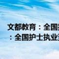 文都教育：全国护士执业资格考试通关必备（关于文都教育：全国护士执业资格考试通关必备简介）