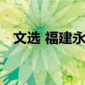 文选 福建永安（关于文选 福建永安简介）