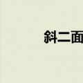斜二面角（关于斜二面角简介）