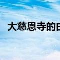 大慈恩寺的由来（大慈恩寺的由来是什么）