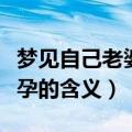 梦见自己老婆怀孕什么意思（梦见自己老婆怀孕的含义）