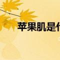 苹果肌是什么（苹果肌长在什么地方）