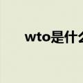 wto是什么意思的缩写（wto的简介）