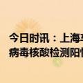 今日时讯：上海车展后阳了官方回应 全国报告人群新型冠状病毒核酸检测阳性数及阳性率变化趋势