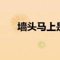 墙头马上是什么意思（墙头马上解释）