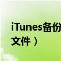 iTunes备份文件在哪（怎么找到iTunes备份文件）