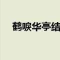 鹤唳华亭结局是什么（大家一起来回顾）