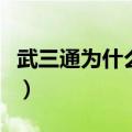 武三通为什么喜欢何沅君（大家可以了解一下）