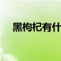 黑枸杞有什么功效（六个作用分享给您）