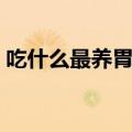 吃什么最养胃修复胃（养胃饮食吃什么好呢）