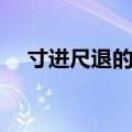 寸进尺退的意思是什么（寸进尺退释义）