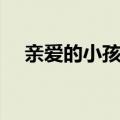 亲爱的小孩歌词（亲爱的小孩整首歌词）