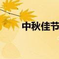 中秋佳节祝福短信（中秋的祝福语）