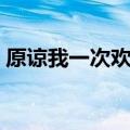 原谅我一次欢子歌词（歌曲原谅我一次歌词）