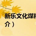 新乐文化煤精制品（关于新乐文化煤精制品简介）