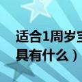 适合1周岁宝宝的玩具（适合1周岁宝宝的玩具有什么）