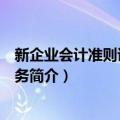 新企业会计准则讲解与实务（关于新企业会计准则讲解与实务简介）