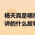 杨天真是哪部电视剧中的人物（天真遇到现实讲的什么故事）
