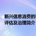 新兴信息消费的环境评估及治理（关于新兴信息消费的环境评估及治理简介）