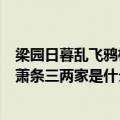 梁园日暮乱飞鸦极目萧条三两家意思（梁园日暮乱飞鸦极目萧条三两家是什么含义）