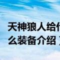 天神狼人给什么装备云顶之弈（天神狼人给什么装备介绍）