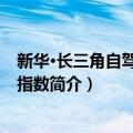 新华·长三角自驾游发展指数（关于新华·长三角自驾游发展指数简介）