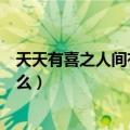 天天有喜之人间有爱主题曲是什么歌谁唱的（天天有喜讲什么）