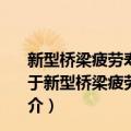 新型桥梁疲劳寿命计电阻累积机理与疲劳响应模型研究（关于新型桥梁疲劳寿命计电阻累积机理与疲劳响应模型研究简介）