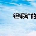 钽铌矿的用途（钽铌矿有哪些用途）