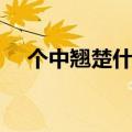 个中翘楚什么意思（个中翘楚是何意思）